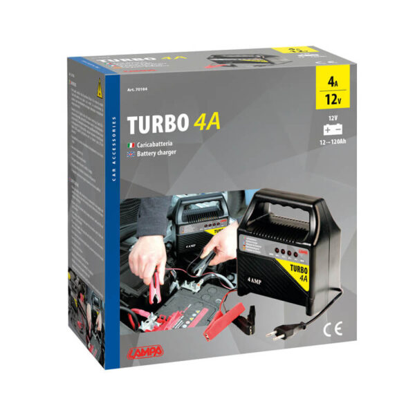 Redresor auto Lampa Turbo 4 70104 12V 4A 2