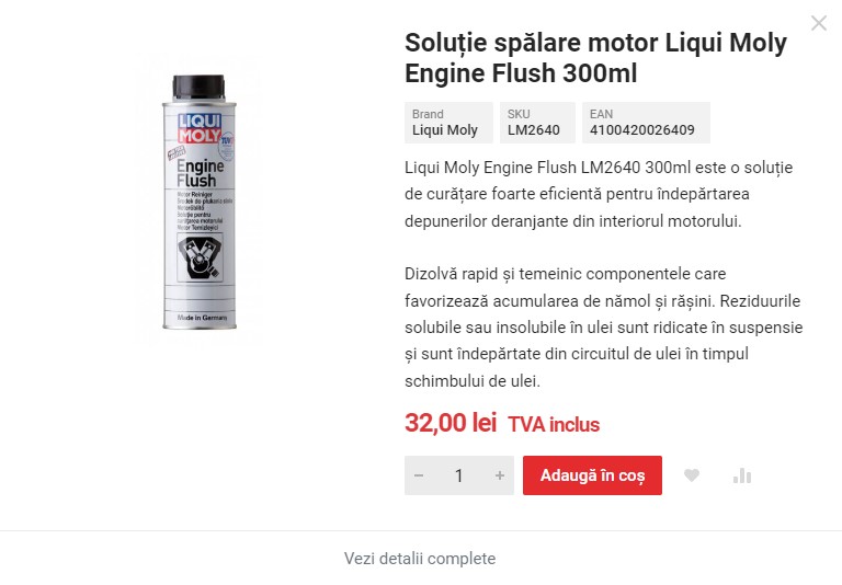 Solutie spalare motor Liqui Moly Engine Flush 300ml