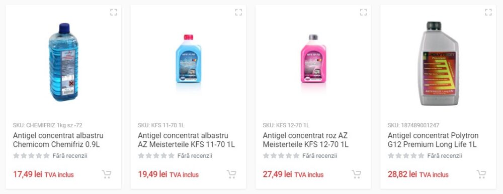 Antigel auto concentrat