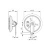 Claxon Bosch 0 986 320 312 ton jos #2