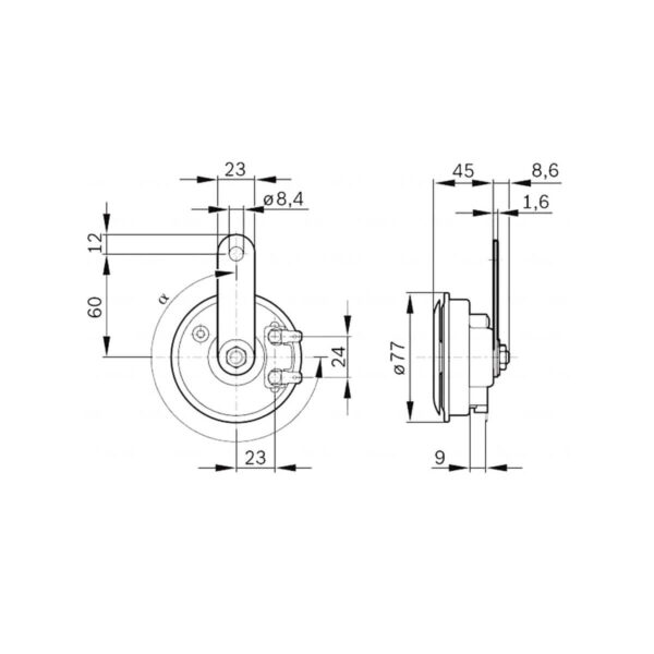 Claxon BOSCH 0 986 AH0 731 păreri