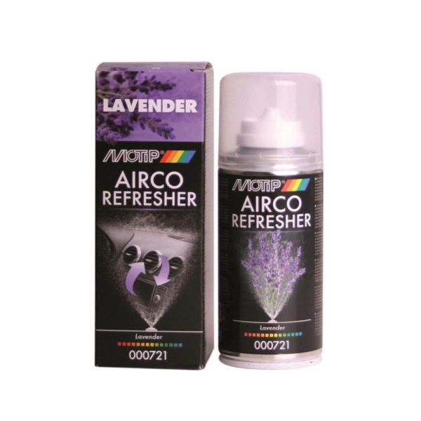 Spray curatare clima auto Motip Airco Refresher cu lavanda 150ml