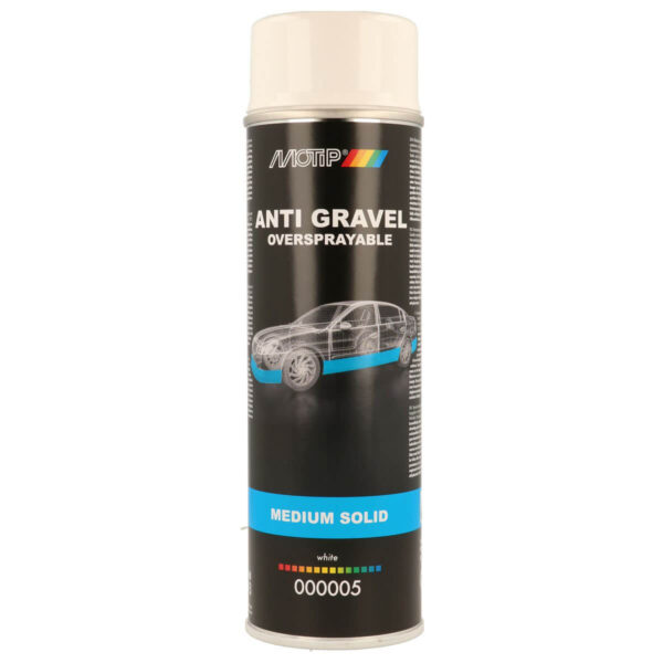 Spray antifon anticriblura Motip Stone Chip Alb 500ml