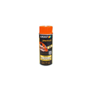 Spray pentru jante vopsea folie Motip Sprayplast 1K Lack 396564 portocaliu lucios 400ml