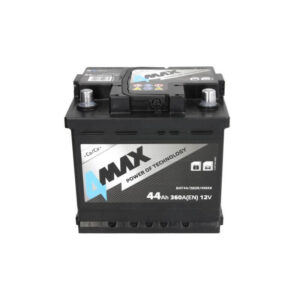 Baterie auto 4MAX 12V 44Ah 360A R+ borna standard