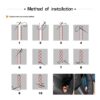 Hand Sewing Anti slip Breathable Nappa Leather Stitch Auto braid on the Steering Wheel Cover for Q90 uhgi oq.jpg