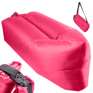 Lazy BAG SOFA łóżko leżak na powietrze fioletowy 230x70cm (1