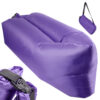 Lazy BAG SOFA łóżko leżak na powietrze fioletowy 230x70cm (1