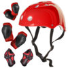 KX5613 1 Kask ochraniacze na rolki deskorolkę regulacja niebies