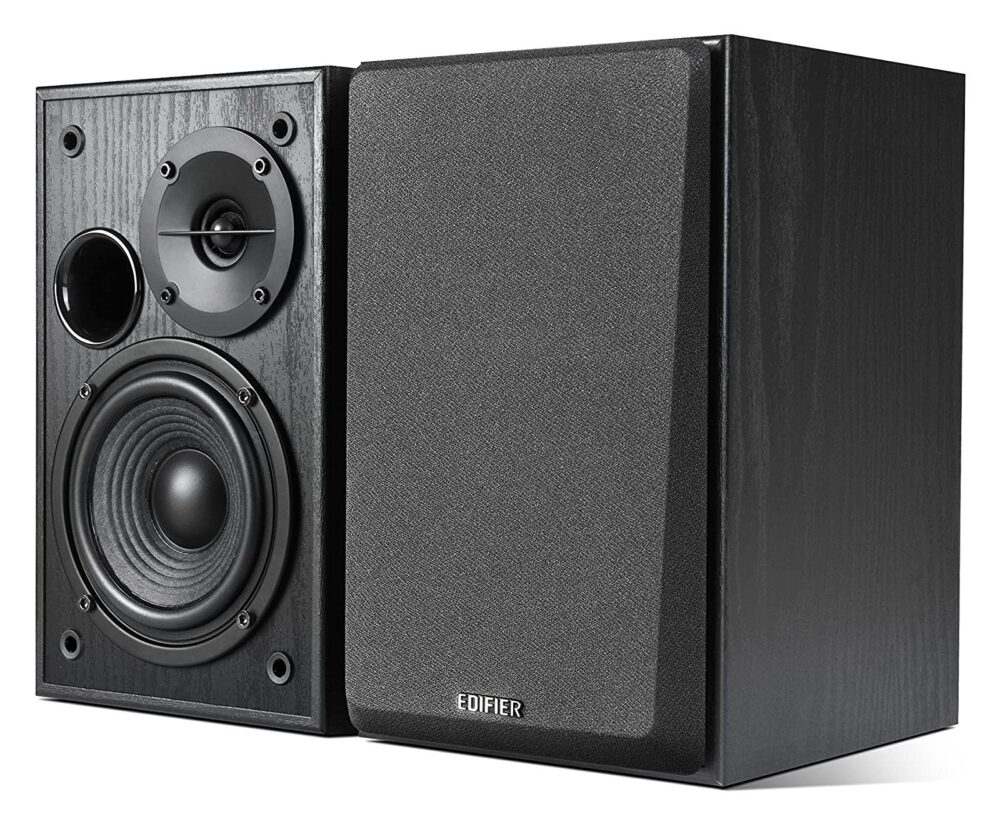 BOXE EDIFIER 2.0, RMS: 42W (2 x 21W), volum, bass, negru, "R1100-BK"