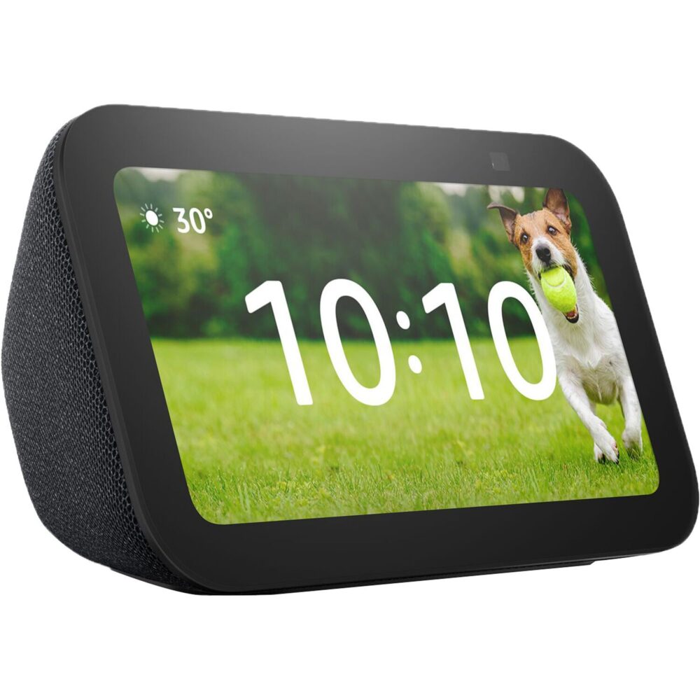 Boxa portabila Amazon Echo Show 5 Charcoal 2023 Bluetooth Wi-Fi Alexa 5.5 inch