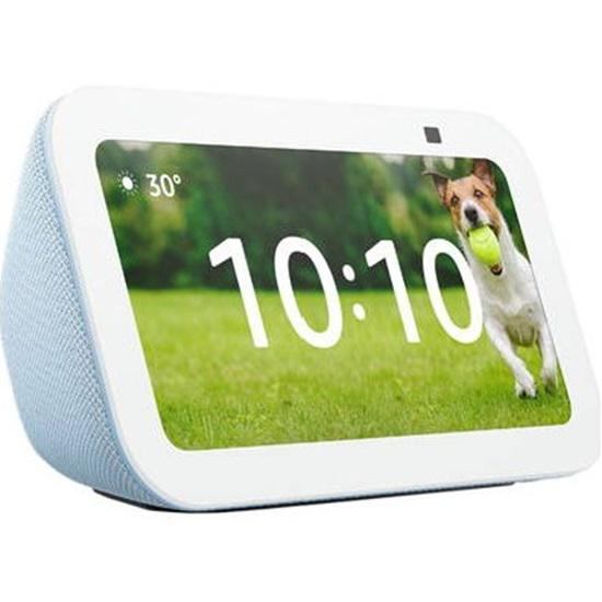 Boxa portabila Amazon Echo Show 5 Blue, Bluetooth, Alexa assistant, ecran tactil 5.5 inch