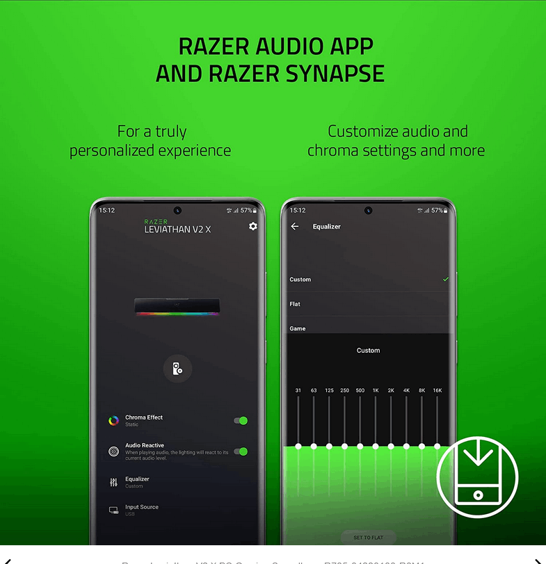 Sistem audio soundbar Razer Leviathan V2 X, Bluetooth, USB, negru, RMS 5W x 2 Audio Hi-Fi Razer RZ05-04280100-R3M1 păreri