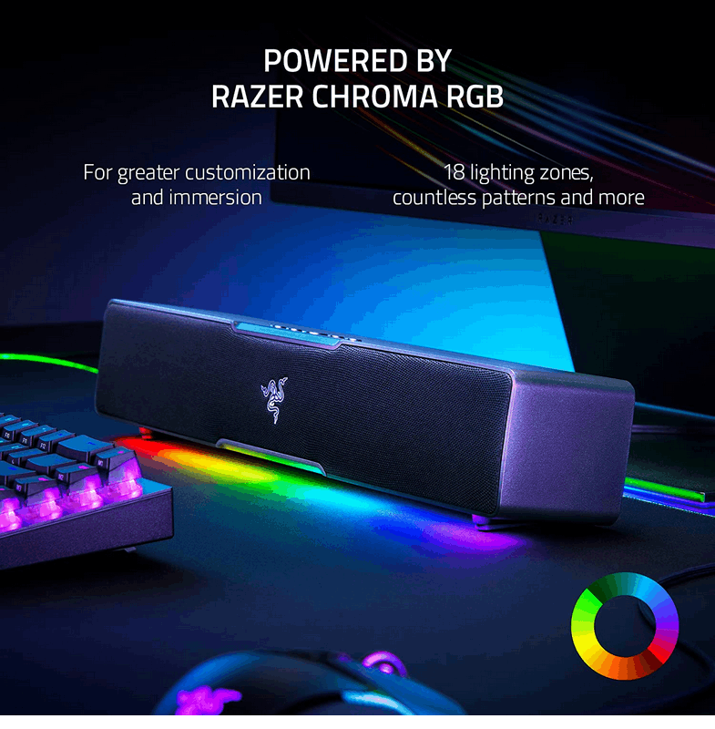 Sistem audio soundbar Razer Leviathan V2 X, Bluetooth, USB, negru, RMS 5W x 2 Audio Hi-Fi Razer RZ05-04280100-R3M1 păreri