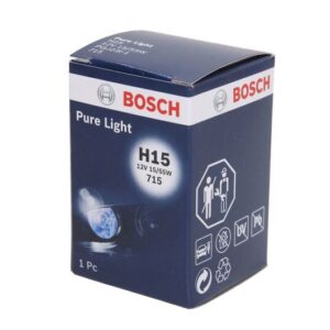 Bec cu halogen Bosch H15 12V 55 15W, PGJ23T 1 Pure Light