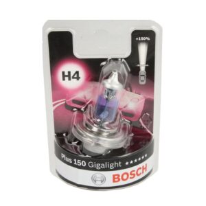 Bec cu halogen Bosch H4 12V 60 55W P43T Gigalight Plus 150% 3450K 1 987 301 136 #2