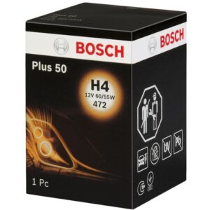 Bec cu halogen Bosch H4 12V 60 55W, P43T Plus 60% 1 987 302 049