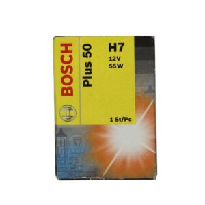 Bec cu halogen Bosch H7 12V 55W, PX26D Plus 50% 1 987 302 079