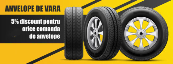 Promoție Mai 2025: 5% Discount la Anvelopele de Vară
