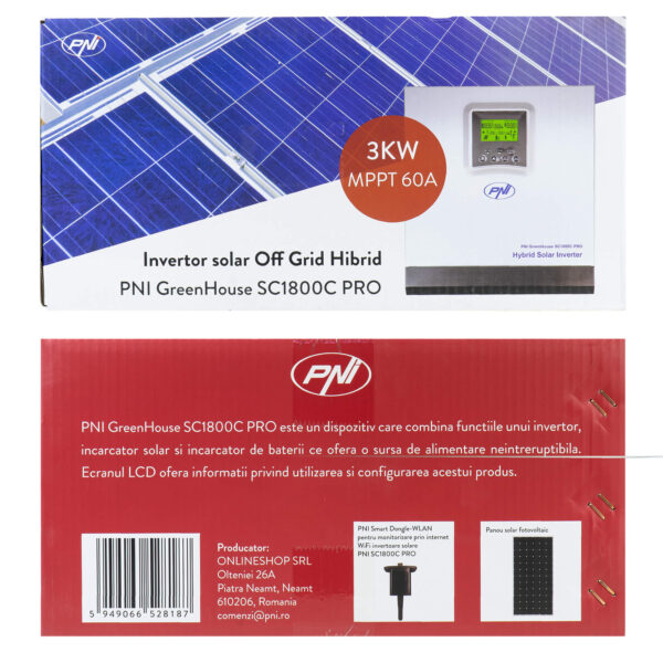 Invertoare solare PNI PNI-SC1800PRO păreri