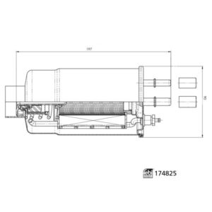 Filtru combustibil FEBI FE174825