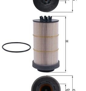 Filtru combustibil MAHLE KX80/1D