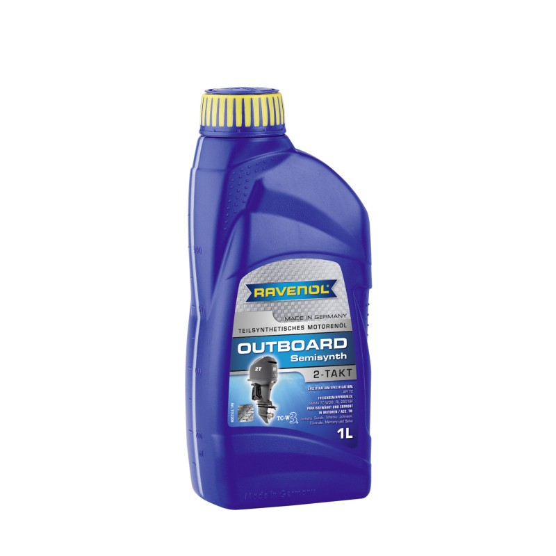 Ulei motor Ravenol 2T OUTBOARDOEL Teilsynth 1L