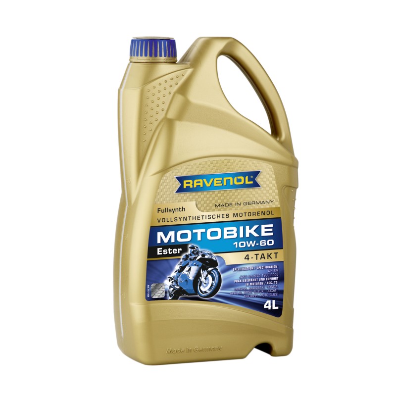 Ulei motor Ravenol 4T MOTOBIKE Ester 10W60 4L