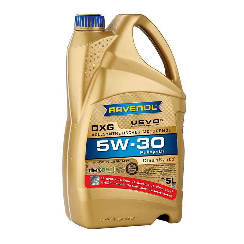 Ravenol DXG 5W-30 5L USVO PROMO 4+1