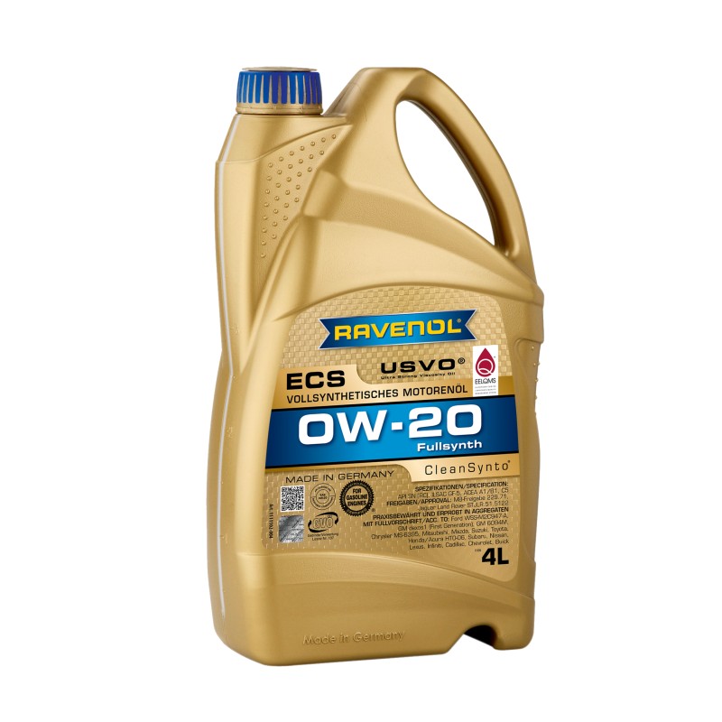 Ulei motor Ravenol ECS 0W-20 4L USVO