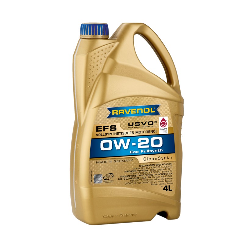 Ulei motor Ravenol EFS 0W-20 4L USVO