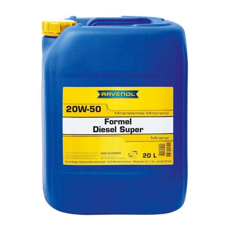 Ulei motor Ravenol FORMEL DIESEL 20W-50 20L