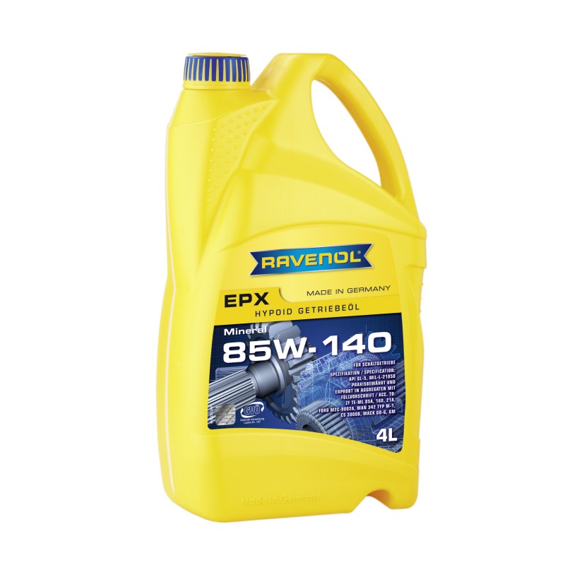 Ulei transmisie manuala Ravenol GETR EPX 85W-140 4L