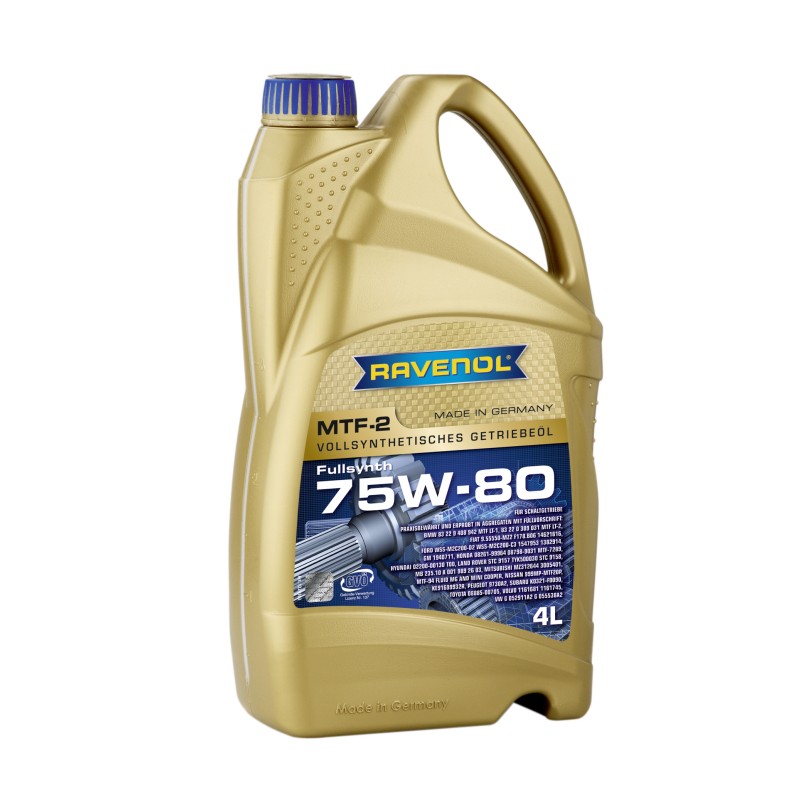 Ulei transmisie manuala Ravenol GETR MTF-2 75W-80 4L