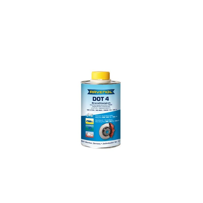 Service Ravenol LICHID FRANA DOT 4 0.25L