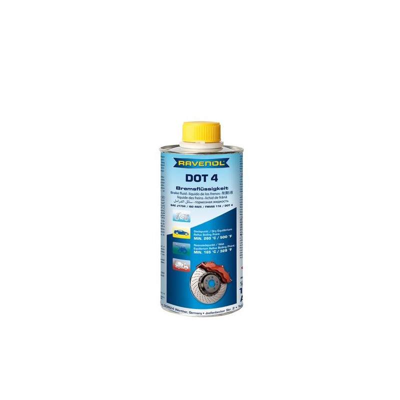 Service Ravenol LICHID FRANA DOT 4 0.5L