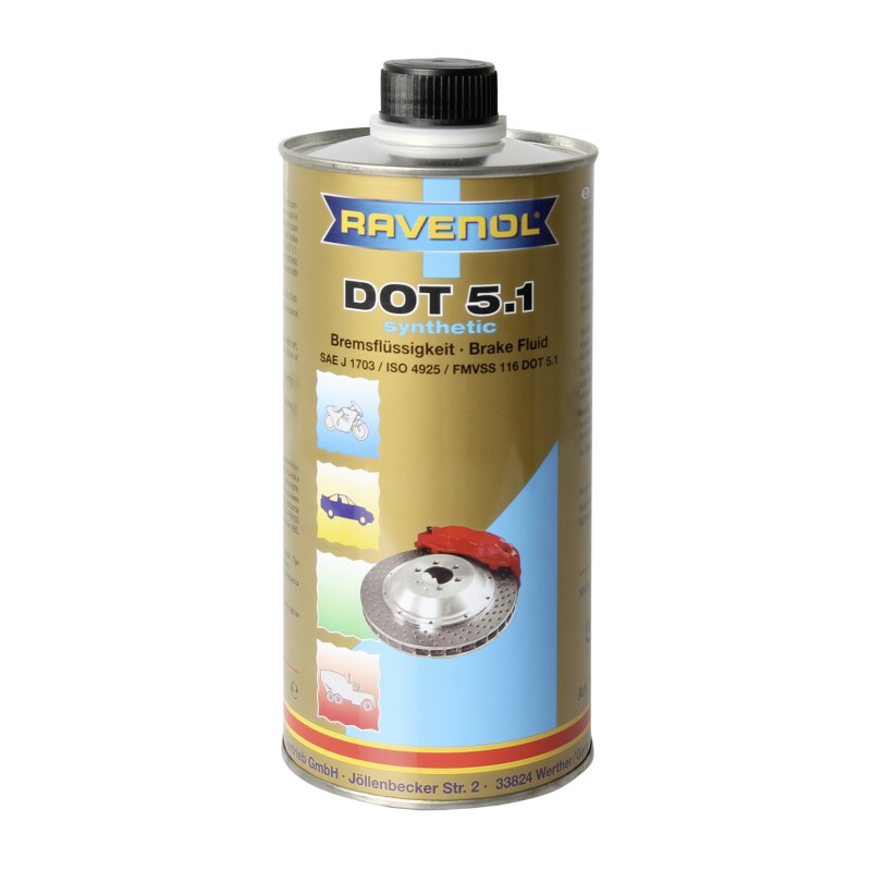 Service Ravenol LICHID FRANA DOT 5.1 1L