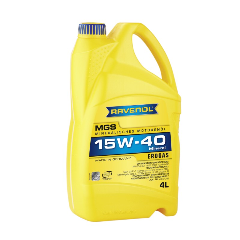 Ulei motor Ravenol MGS Gasmotor 15W-40 4L