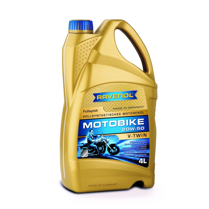 Ulei motor Ravenol MOTOBIKE V-TWIN Fullsynth.20W-50 4L