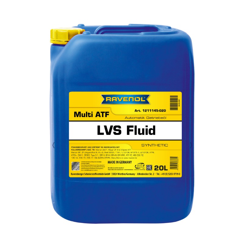 Ulei transmisie automata Ravenol MULTI ATF LVS 20L