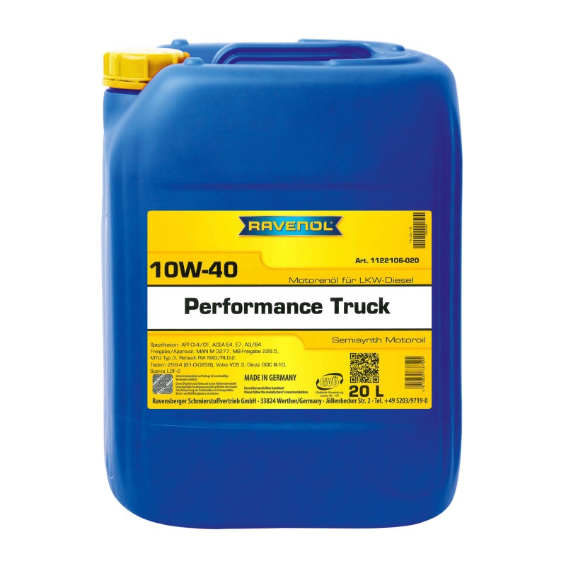 Ulei motor Ravenol Performance Truck 10W-40 20L