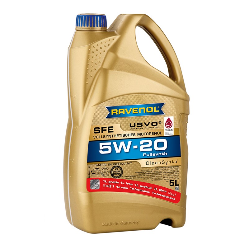 Ravenol SFE 5W-20 5L USVO PROMO 4+1