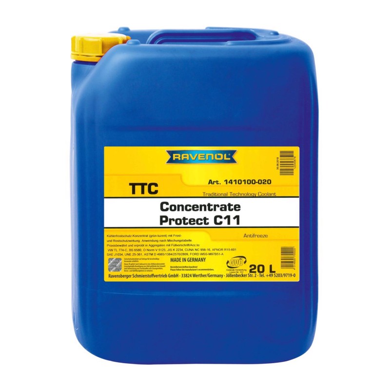 Antigel Ravenol TTC Trad. Techn. Coolant Concentrate 20L