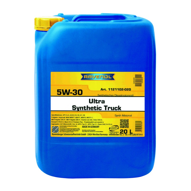Ulei motor Ravenol Ultra Synthetik Truck 5W-30 20L