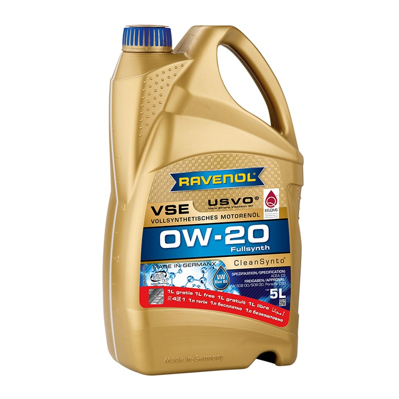 Ravenol VSE 0W-20 5L PROMO 4+1