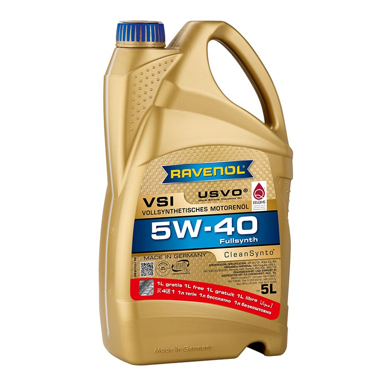 Ravenol VSI SAE 5W-40 5L USVO PROMO 4+1