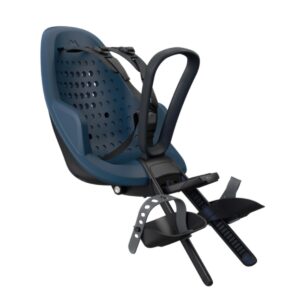 Scaun pentru copii, cu montare pe bicicleta in fata - Thule Yepp 2 Mini Front mounted, Majolica Blue