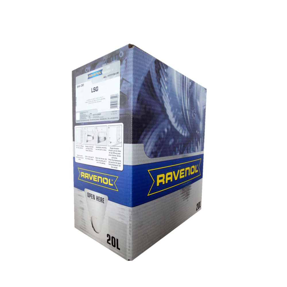 LONGLIFE LSG 5W-30 20L Bag in Box
