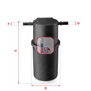 Filtru combustibil SOFIMA S4144NR