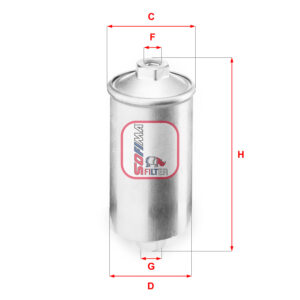 Filtru combustibil SOFIMA S1504B